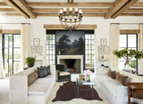 Solid Brown Cowhide Rug #A34642