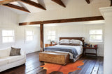 Solid Brown Cowhide Rug #A34649