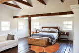 Solid Brown Cowhide Rug #A34652