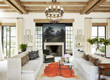 Solid Brown Cowhide Rug #A34659