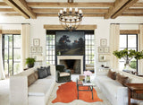 Solid Brown Cowhide Rug #A34666