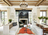 Solid Brown Cowhide Rug #A34728