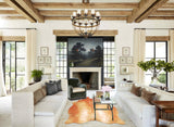 Solid Brown Cowhide Rug #A34742