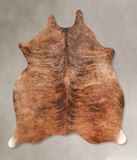 Medium Brindle Cowhide Rug #A34758