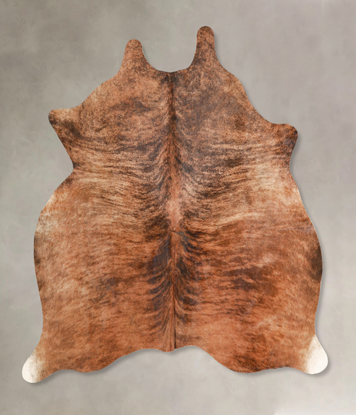 Medium Brindle Cowhide Rug #A34758