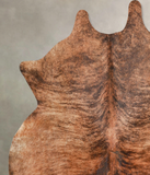 Medium Brindle Cowhide Rug #A34758