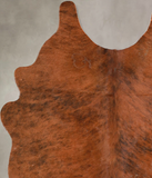 Medium Brindle Cowhide Rug #A34772