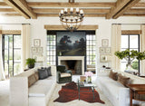 Medium Brindle Cowhide Rug #A34773