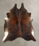 Chocolate Cowhide Rug #A34783