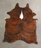 Medium Brindle Cowhide Rug #A34816