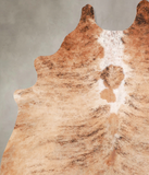 Light Brindle Cowhide Rug #A34853