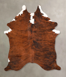 Medium Brindle Cowhide Rug #A34883