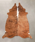 Medium Brindle Cowhide Rug #A34900