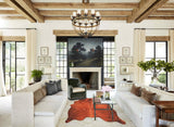 Solid Brown Cowhide Rug #A34905