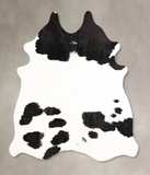 Black and White Cowhide Rug #A34975