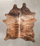Light Brindle Cowhide Rug #A34997
