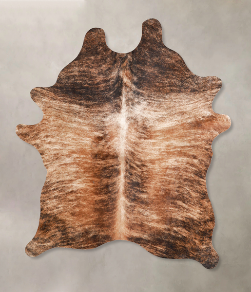 Light Brindle Cowhide Rug #A34997