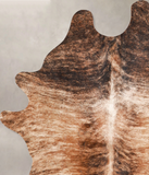 Light Brindle Cowhide Rug #A34997