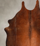 Warm Caramel Cowhide Rug #A35046