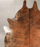 Medium Brindle Cowhide Rug #A35056