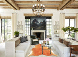 Solid Brown Cowhide Rug #A35062
