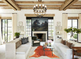 Solid Brown Cowhide Rug #A35073