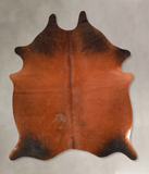 Warm Caramel Cowhide Rug #A35123