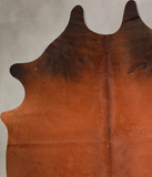 Warm Caramel Cowhide Rug #A35123