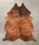 Medium Brindle Cowhide Rug #A35148