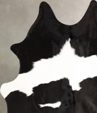 Black and White Cowhide Rug #A35173