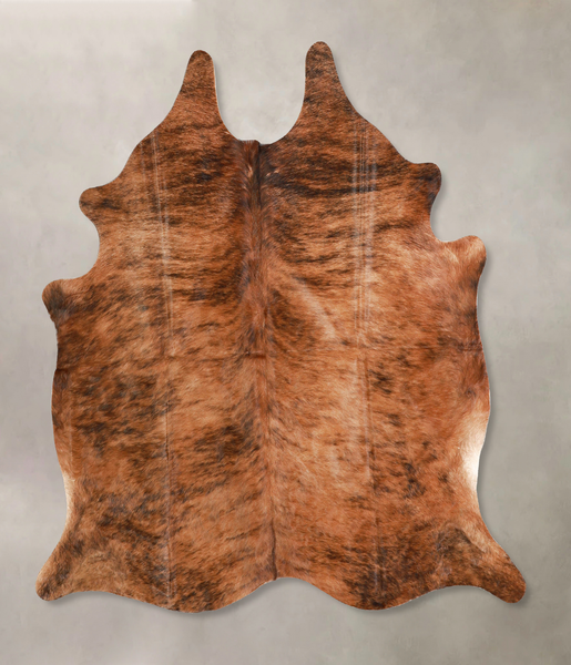 Medium Brindle Cowhide Rug #A35200
