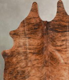Medium Brindle Cowhide Rug #A35200