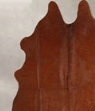 Brown and White Regular Cowhide Rug #A35217HUDSN