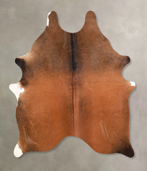 Warm Caramel Cowhide Rug #A35218