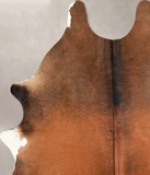 Warm Caramel Cowhide Rug #A35218