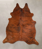 Medium Brindle Cowhide Rug #A35231