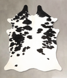Black and White Cowhide Rug #A35248