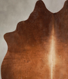 Warm Caramel Cowhide Rug #A35302