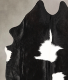 Black and White Cowhide Rug #A35319