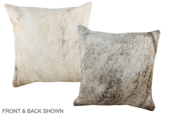 Grey Cowhide Pillow #A35561
