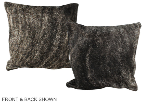 Grey Cowhide Pillow #A35568