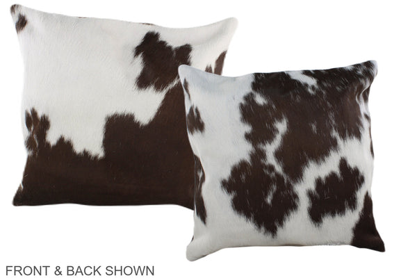 Chocolate Cowhide Pillow #A35648