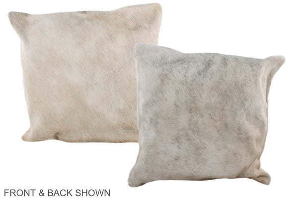 Champagne Cowhide Pillow #A35688