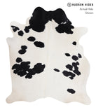 Black and White Cowhide Rug #A3576
