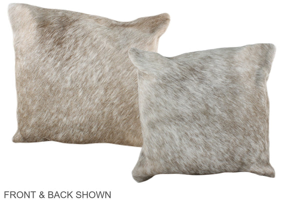 Grey Cowhide Pillow #A35856