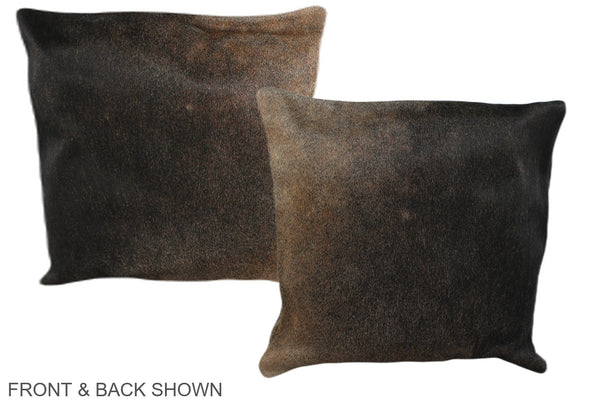 Chocolate Cowhide Pillow #A35860
