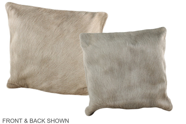 Champagne Cowhide Pillow #A35916