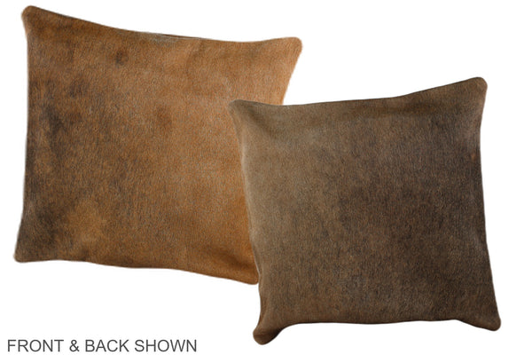 Chocolate Cowhide Pillow #A35959