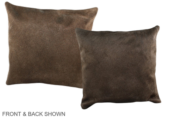 Taupe Cowhide Pillow #A35987