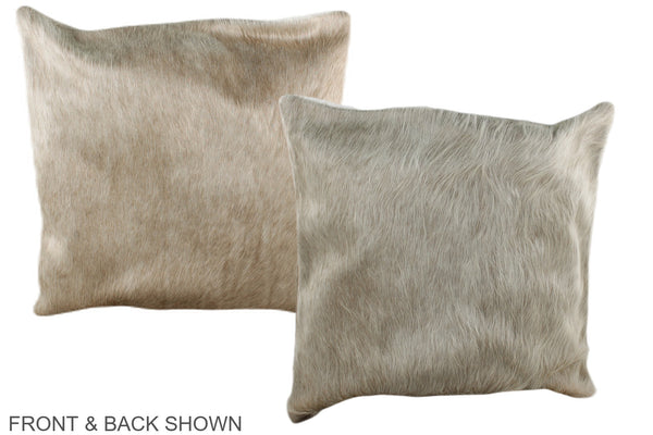 Champagne Cowhide Pillow #A35999